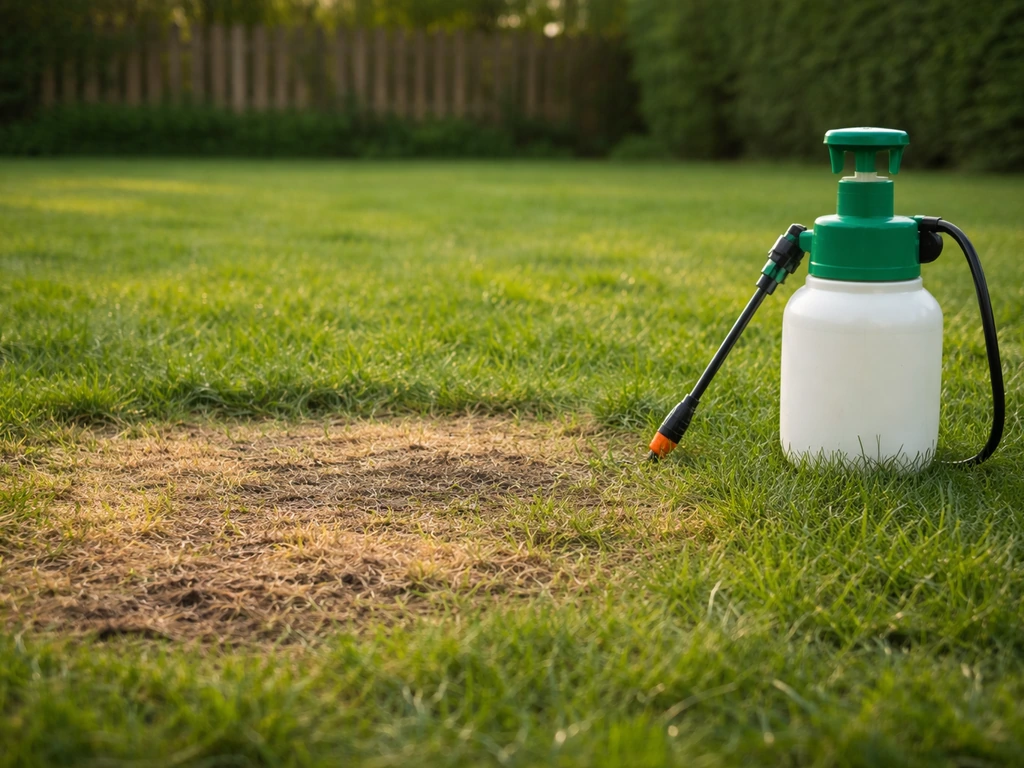 glyphosate sur gazon
